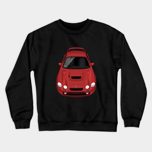 Celica GT Four ST205 - Red Crewneck Sweatshirt by jdmart